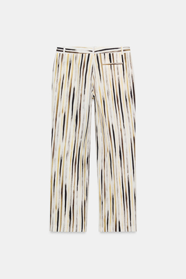 PANTALÓN POPELÍN RAYAS