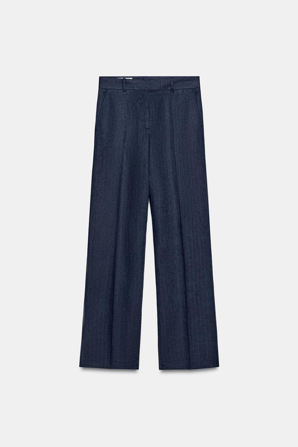PANTALÓN ESPIGA 100% LINO SET