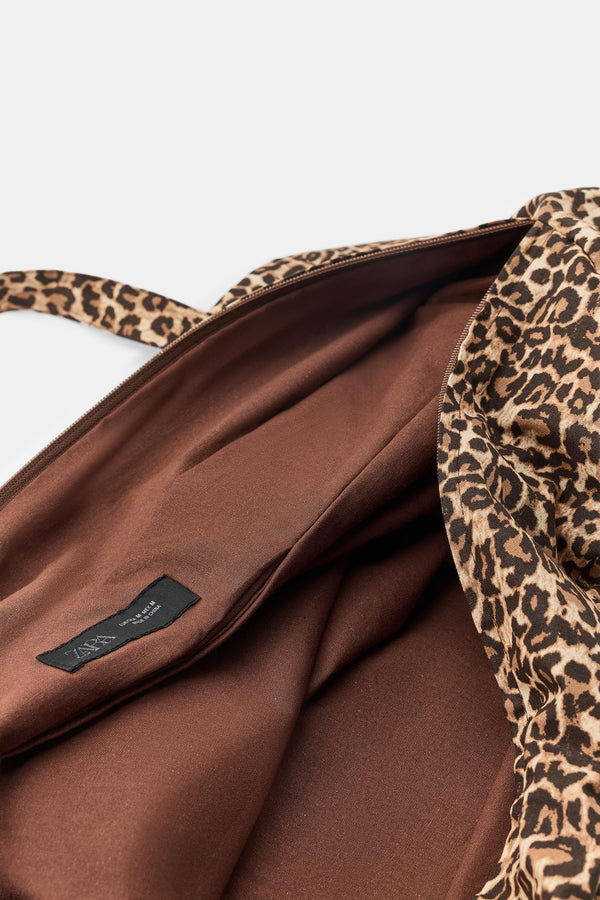 MAXI BOLSA ALGODÓN ESTAMPADO ANIMAL
